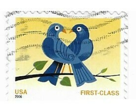 United States / 2006 | True Blue Love (First Class) | Postage Stamp | Love Series