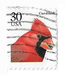 United States / 1991 | Northern Cardinal (30￠) | Postage Stamp