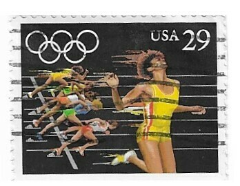 United States / 1991 | Women&#39;s Sprints - Summer Olympics 1992 (29￠) | Postage Stamp