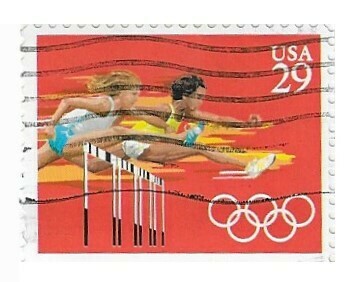 United States / 1991 | Women&#39;s Hurdles - Summer Olympics 1992 (29￠) | Postage Stamp
