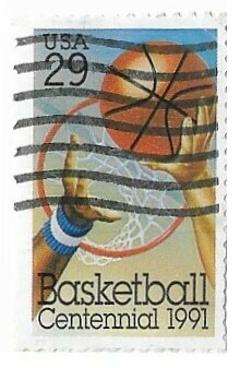 United States / 1991 | Basketball - Centennial 1991 (29￠) | Postage Stamp