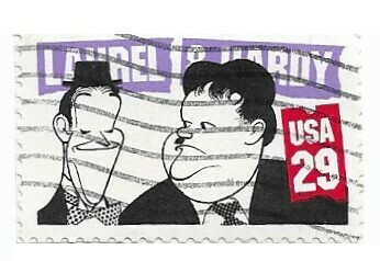 United States / 1991 | Laurel + Hardy (29￠) | Postage Stamp