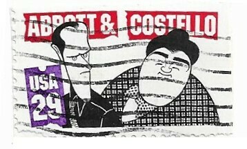 United States / 1991 | Abbott + Costello (29￠) | Postage Stamp