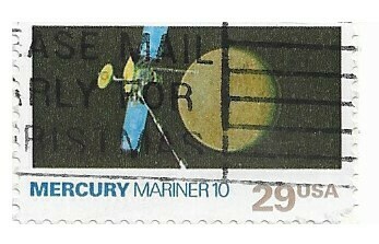 United States / 1991 | Mercury - Mariner 10 (29￠) | Postage Stamp
