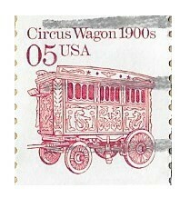 United States / 1992 | Circus Wagon 1900s (5￠) | Postage Stamp