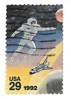 United States / 1992 | Cosmonaut - U.S. Space Shuttle (29￠) | Postage Stamp