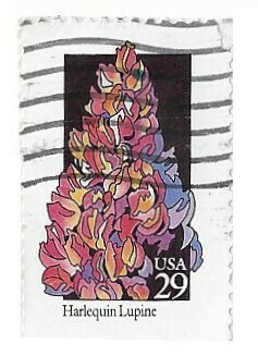 United States / 1992 | Harlequin Lupine (29￠) | Postage Stamp