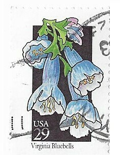 United States / 1992 | Virginia Bluebells (29￠) | Postage Stamp