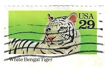 United States / 1992 | White Bengal Tiger (29￠) | Postage Stamp