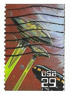 United States / 1993 | Space Fantasy #2 (29￠) | Postage Stamp