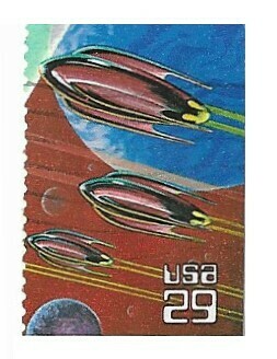 United States / 1993 | Space Fantasy #5 (29￠) | Postage Stamp