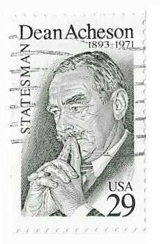 United States / 1993 | Dean Acheson (29￠) | Postage Stamp