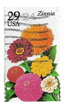 United States / 1994 | Zinnia (29￠) | Postage Stamp