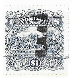 United States / 1994 | The Surrender of General Burgoyne at Saratoga | Postage Stamp