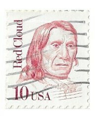 United States / 1987 | Red Cloud (10￠) | Postage Stamp