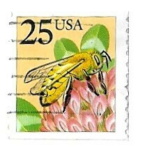 United States / 1988 | Honey Bee (25￠) | Postage Stamp