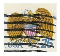 United States / 1989 | Eagle and Shield (25￠) | Postage Stamp