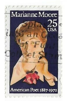 United States / 1990 | Marianne Moore (25￠) | Postage Stamp