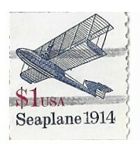 United States / 1990 | Seaplane 1914 ($1.00) | Postage Stamp