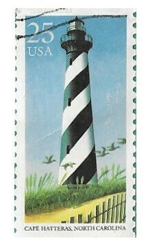 United States / 1990 | Cape Hatteras, North Carolina (25￠) | Postage Stamp