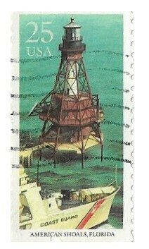 United States / 1990 | American Shoals, Florida (25￠) | Postage Stamp