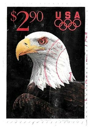 United States / 1991 | Bald Eagle - Olympics ($2.90) | Postage Stamp
