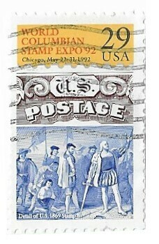 United States / 1992 | World Columbian Stamp Expo '92 (29￠) | Postage Stamp