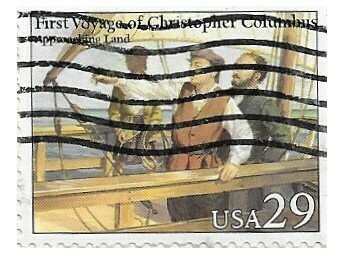 United States / 1992 | Columbus: Approaching Land (29￠) | Postage Stamp