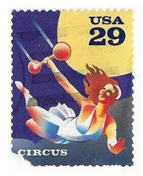 United States / 1993 | Circus - Aerialist (29￠) | Postage Stamp