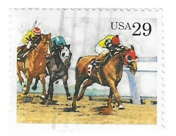 United States / 1993 | Thoroughbred Racing (29￠) | Postage Stamp