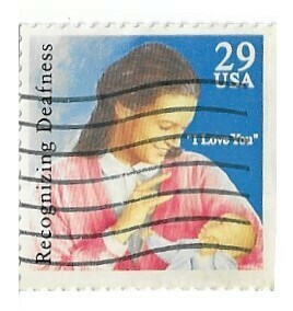 United States / 1993 | Recognizing Deafness (29￠) | Postage Stamp
