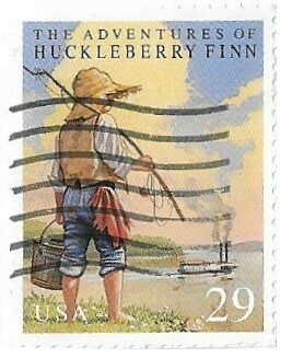 United States / 1993 | The Adventures of Huckleberry Finn (29￠) | Postage Stamp