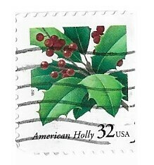 United States / 1997 | American Holly (32￠) | Postage Stamp