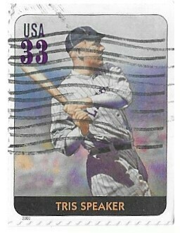 United States / 2000 | Tris Speaker (33￠) | Postage Stamp