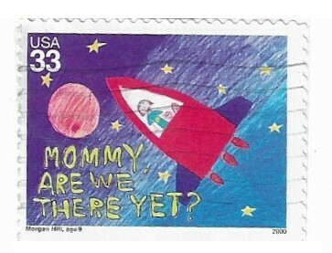 United States / 2000 | Mommy, Are We There Yet? (33￠) | Postage Stamp