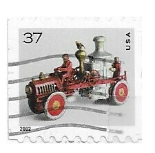 United States / 2002 | Toy Fire Pumper (37￠) | Postage Stamp