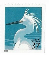 United States / 2003 | Snowy Egret (37￠) | Postage Stamp