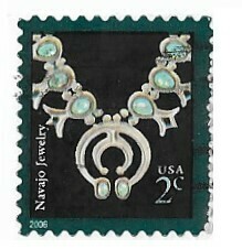 United States / 2004 | Navajo Jewelry (2￠) | Postage Stamp