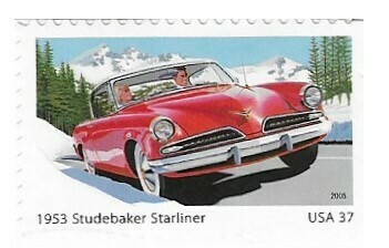 United States / 2005 | 1953 Studebaker Starliner (37￠) | Postage Stamp