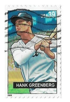 United States / 2006 | Hank Greenberg (39￠) | Postage Stamp