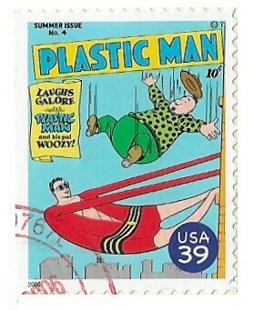 United States / 2006 | Plastic Man Comic Book Cover (39￠) | Postage Stamp