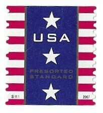 United States / 2007 | Flag Banner (Presorted Standard) | Postage Stamp