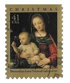 United States / 2007 | Christmas - Madonna of the Carnation (41￠) | Postage Stamp