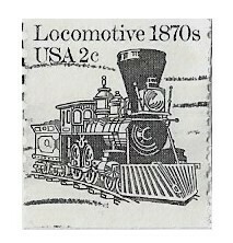 United States / 1982 | Locomotive 1870s (2￠) | Postage Stamp