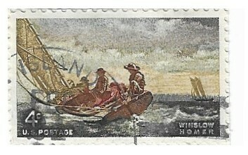 United States / 1962 | Winslow Homer: Breezing Up (4￠) | Postage Stamp