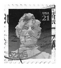 United States / 2014 | Abraham Lincoln (21￠) | Postage Stamp