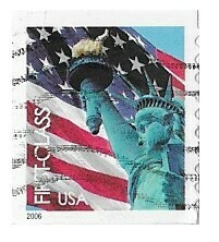 United States / 2006 | Flag and Statue of Liberty (First-Class) | Postage Stamp