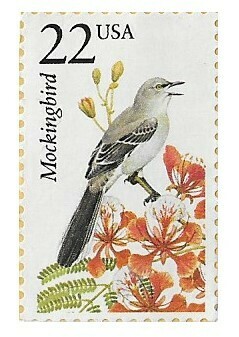 United States / 1987 | Mockingbird (22￠) | Postage Stamp
