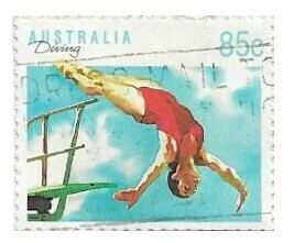 Australia / 1991 | Diving (85 c) | Postage Stamp