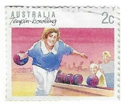 Australia / 1989 | Tenpin Bowling (2 c) | Postage Stamp